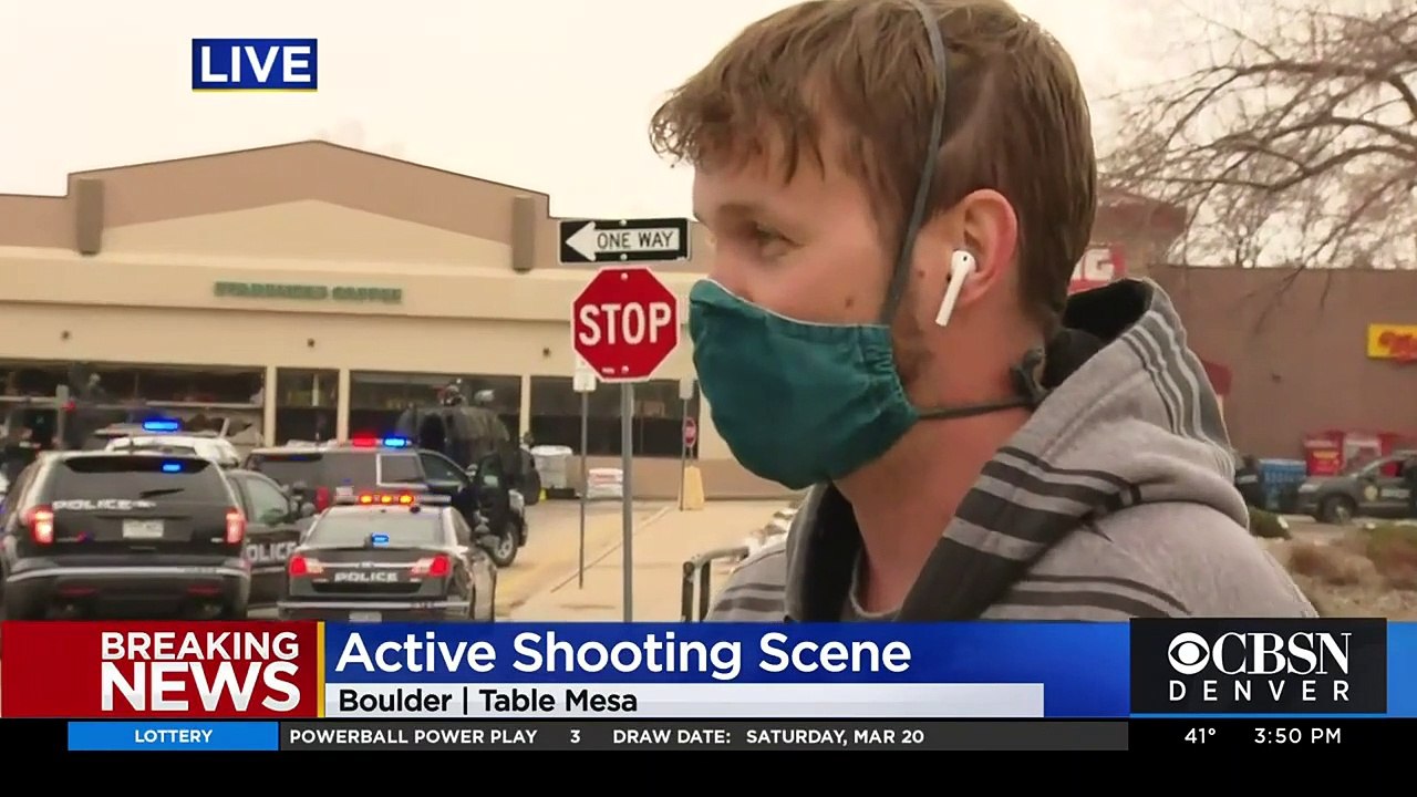 Witness describes active shooter incident at grocery store in Boulder