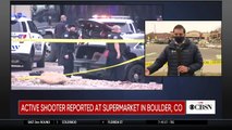 Police on scene of active shooter situation in Boulder, Colorado supermarket