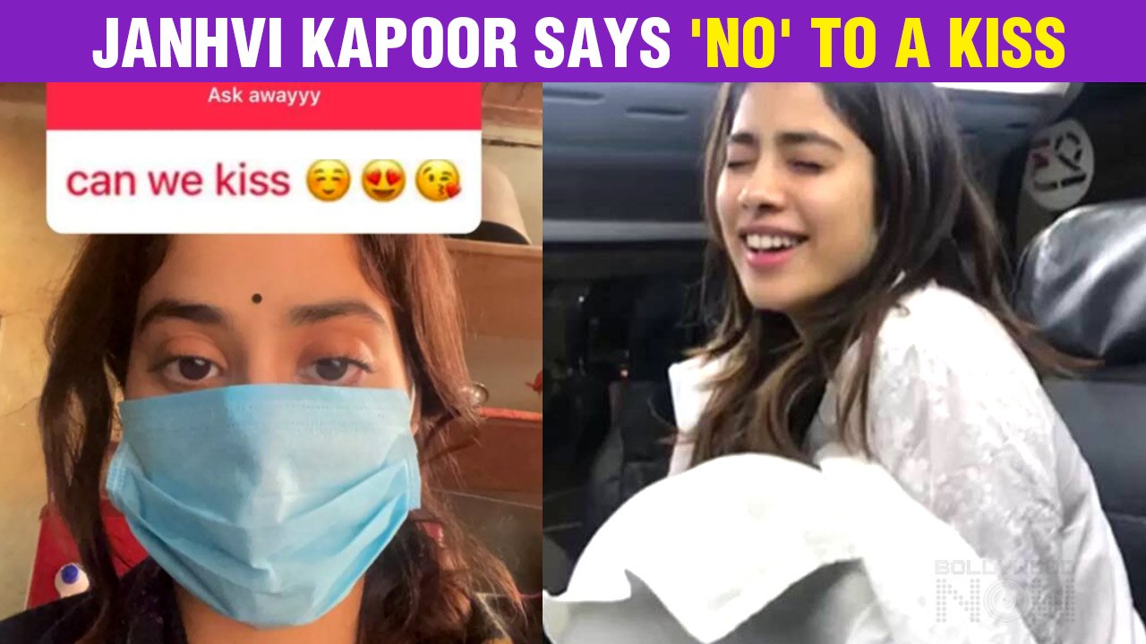 Janhvi Kapoor's EPIC REACTION To A Fan Asking For A Kiss