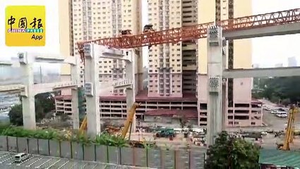 ◤SUKE工地意外◢ 毙命逾26小时 中国工人遗体仍卡高桥