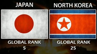 JAPAN vs NORTH KOREA Deadliest Military Comparison 2021 | Air Force | Army | Navy | #japanvskorea