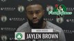 Jaylen Brown Postgame Interview | Celtics vs Grizzlies