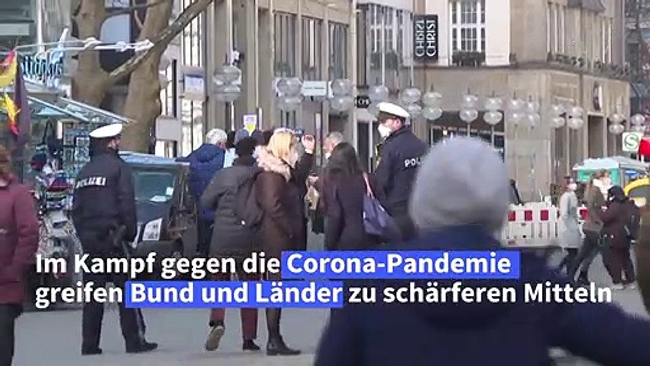 Bund und Länder schicken Deutschland in Oster-Lockdown