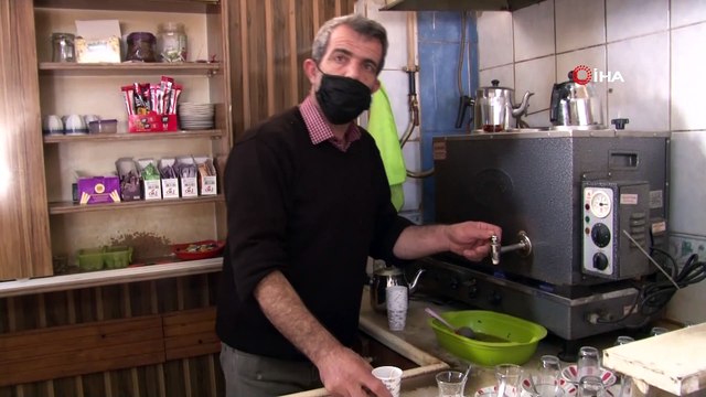 Cam bardak yerine karton bardak