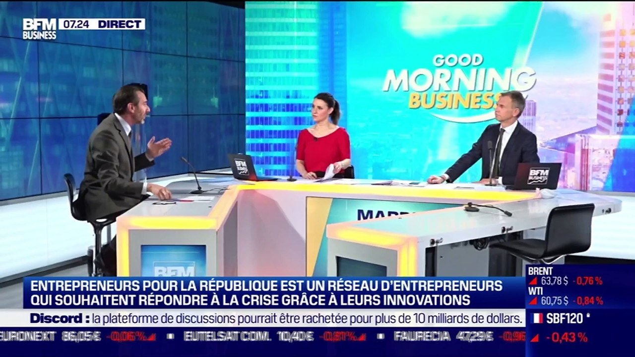 Léonidas Kalogeropoulos (Entrepreneurs pour la République) : Des entrepreneurs plaident pour "vivre normalement avec le Covid" - 23/03