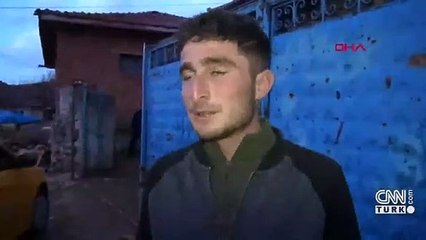 Yozgat'ta yumurta büyüklüğünde dolu yağdı