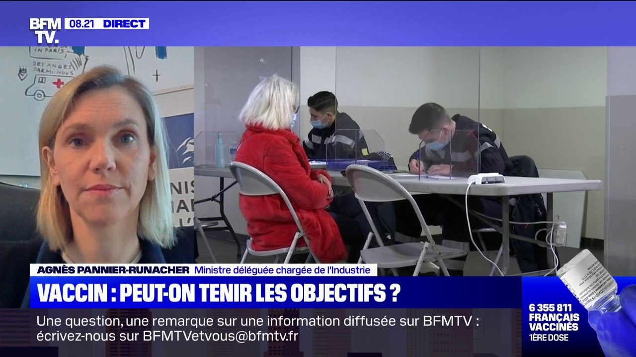 Les 35 vaccinodromes seront opérationnels "dans les prochains jours", selon Agnès Pannier-Runacher