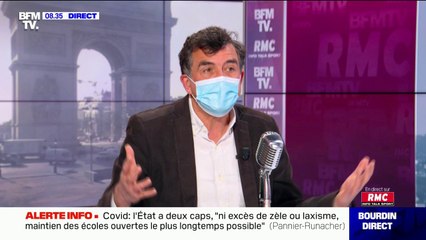 Covid-19: selon Arnaud Fontanet, "il n'y a pas d'éléments qui laissent supposer" que le variant "breton" est plus dangereux (BFMTV)