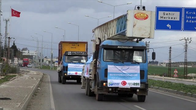 Suriye’deki kamplar suya kavuşuyor