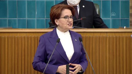 TBMM - Akşener: 'Türkiye, yüksek faizin acı reçetesini ödüyor'