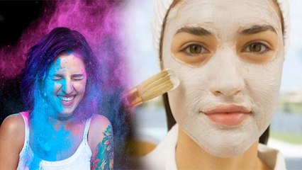 Holi 2021: नुकसान नहीं पहुंचाएंगे होली के रंग, आज से हर दिन लगाएं ये Face Pack | Boldsky