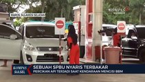 Percikan Api Terjadi Saat Kendaraan Mengisi Bbm, SPBU Di Maros Nyaris Terbakar