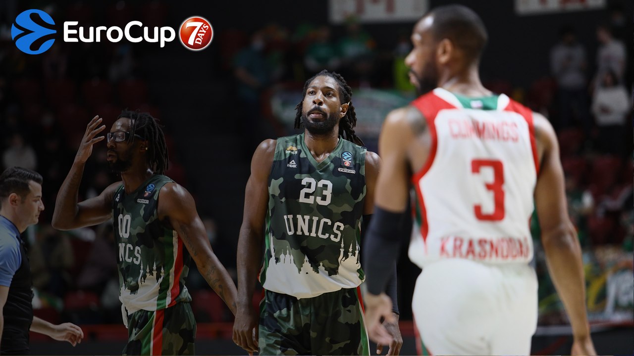 UNICS Kazan Top 19 3-pointers from UNICS Kazan vs. Lokomotiv Kuban Krasnodar
