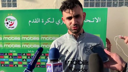Ghezzal : « Très heureux et fier de retrouver l’équipe nationale »