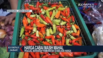 Harga Cabai di Kota Bandung Masih Mahal