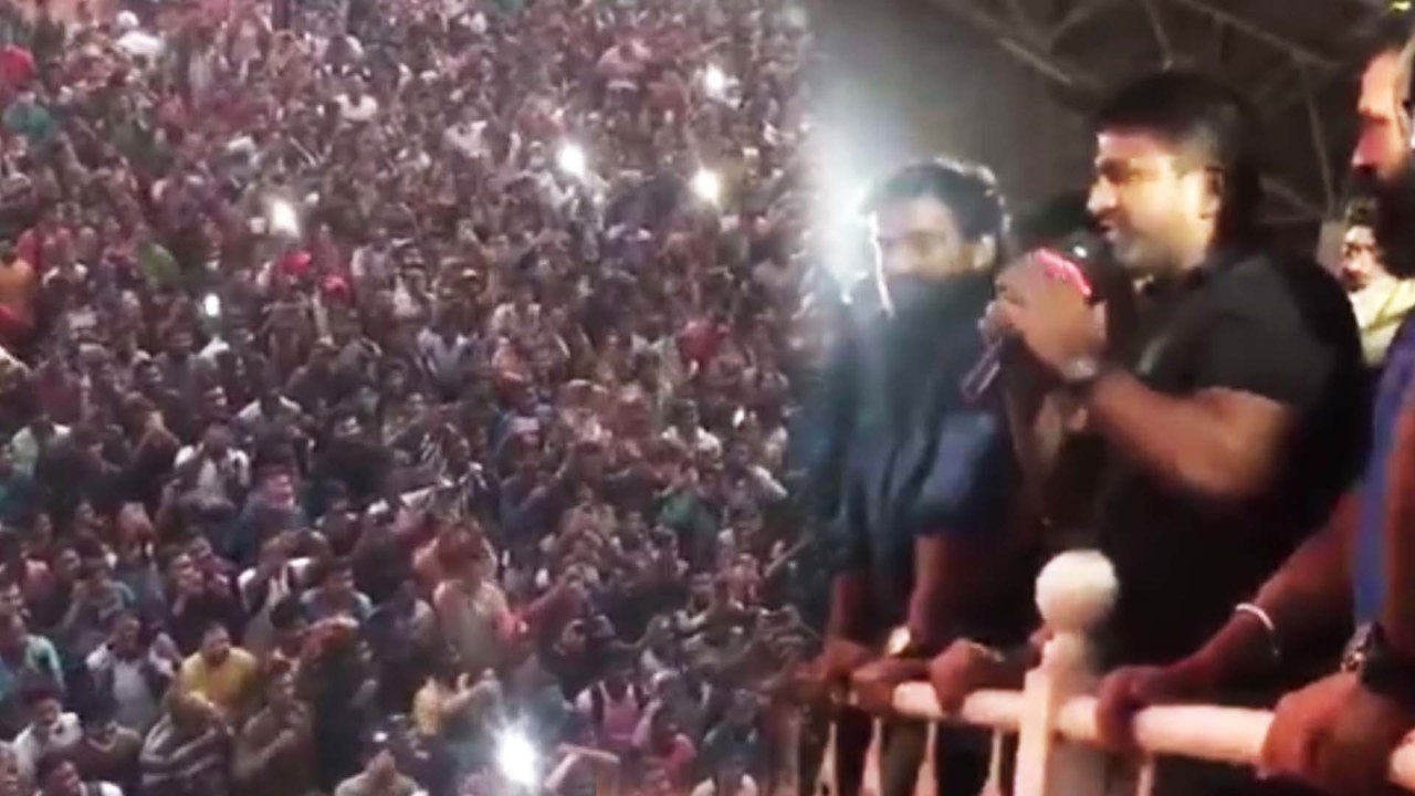 ತುಮಕೂರಿನಲ್ಲಿ ಯುವರತ್ನ ಯಾತ್ರೆಯ ಸಂಭ್ರಮದಲ್ಲಿ ಅಭಿಮಾನಿಗಳ‌ ಜೊತೆ Appu | Yuvarathna | Filmibeat Kannada