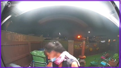 Burglar jailed after being caught red-handed up close on doorbell camera