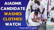 TN Elections: ADMK candidate's amusing election campaign, promises washing machine | Oneindia News