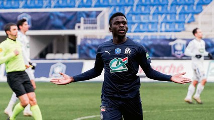 Coupe de France 2020-2021 | Auxerre-OM (0-2) : Le but de Dieng