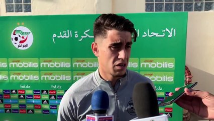 Khacef : « Etre appelé en sélection est une fierté »