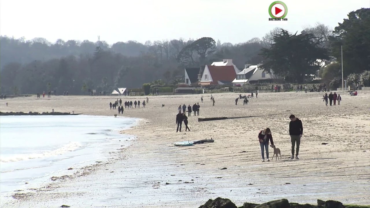 La Forêt-Fouesnant    |    La plage de Kerleven - Bretagne Télé