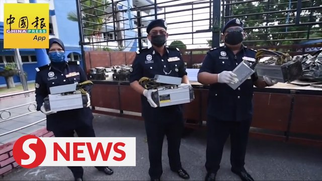 Siblings caught red-handed with 79 bitcoin mining machines in lorry