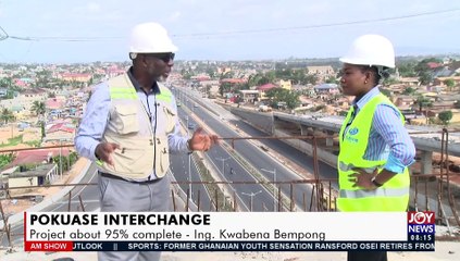 Pokuase Interchange : Work progressing steadily on busy strech - AM Show on JoyNews (23-3-21)