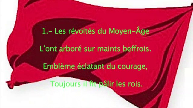LE DRAPEAU ROUGE