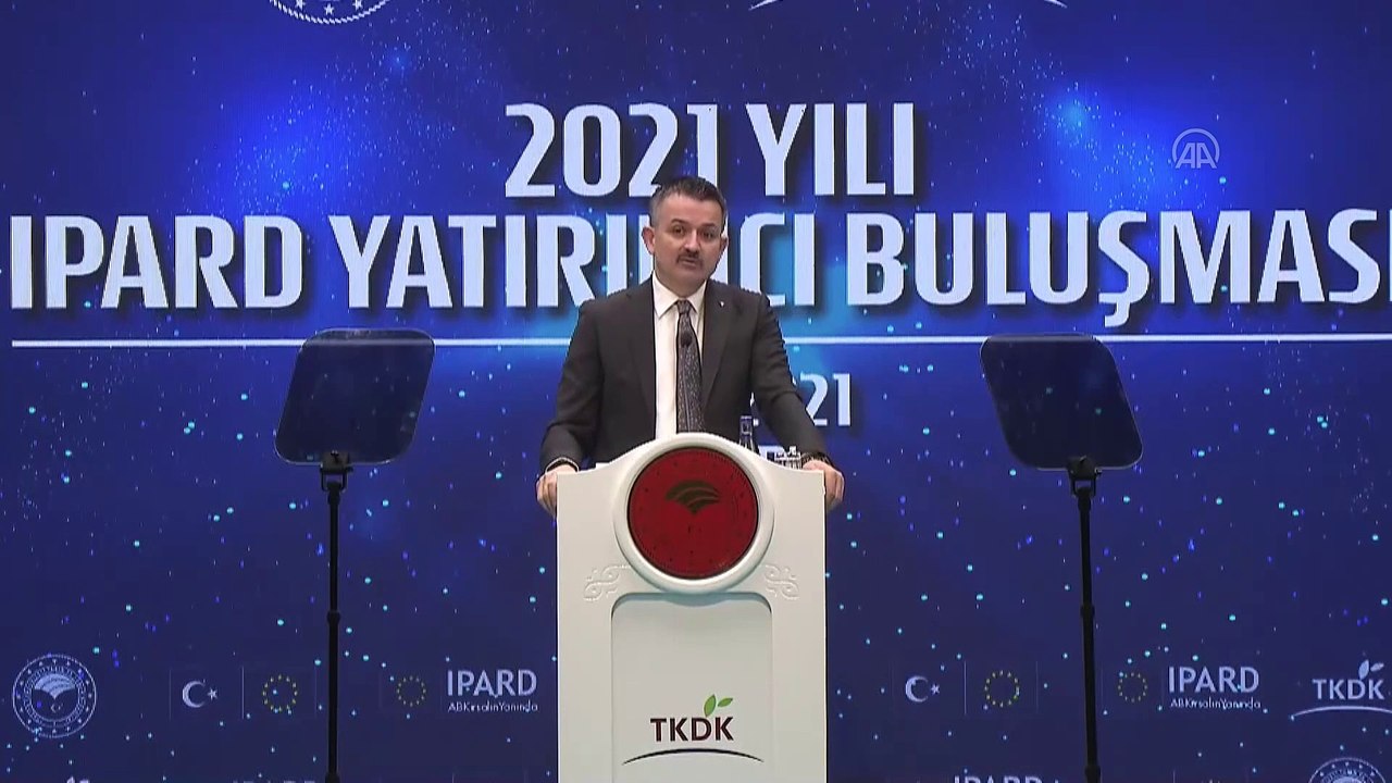 ANKARA - Pakdemirli: 'Gıda güvenliği ve tarımın sürdürülebilirliği çok önemli'