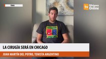 Del Potro se volverá a operar