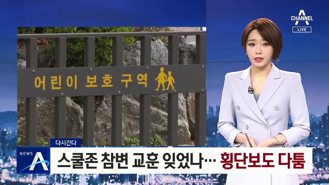 [다시 간다]스쿨존 참변 교훈 잊었나…횡단보도 다툼