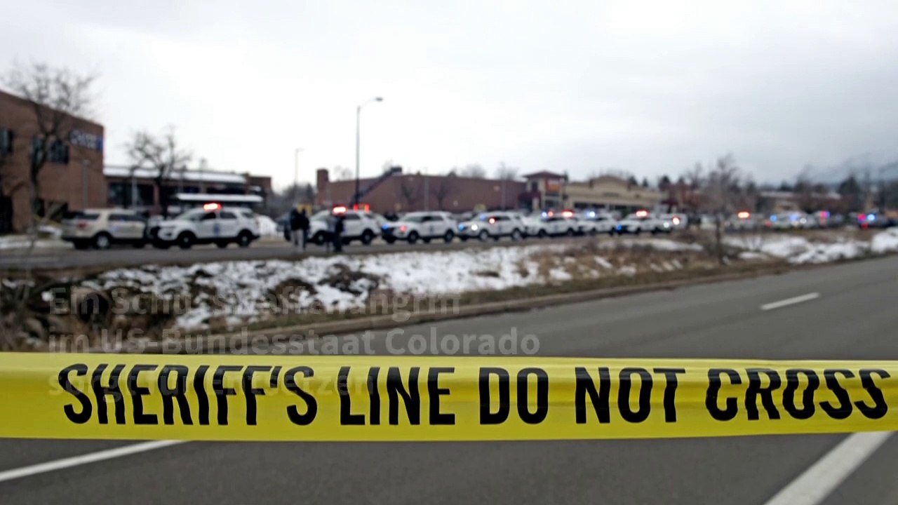 Zehn tote bei schusswaffenangriff in supermarkt in colorado