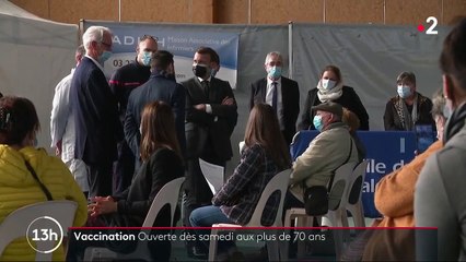 Vaccination anti-Covid : "On va changer d'univers", annonce Macron