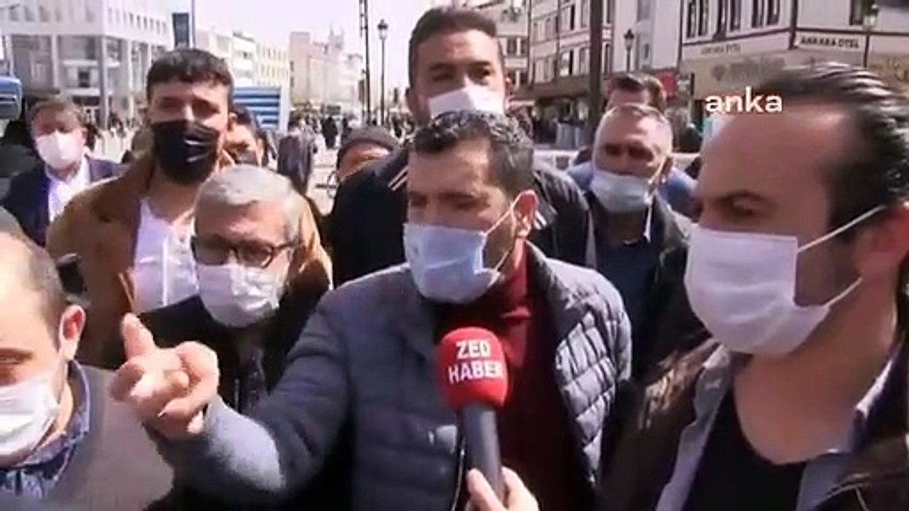 Konya'da esnaf Valilik önünde eylem yaptı: Devl...