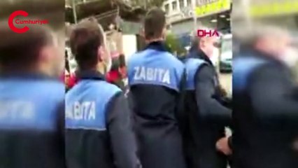 İzmir'de denetim sırasında saldırıya uğrayan 3 zabıta memuru, hastaneye kaldırıldı