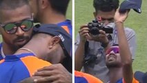 India vs England : Krunal Pandya Gets Emotional On Receiving Maiden ODI cap | Prasidh Krishna
