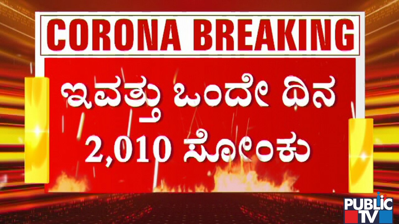 Karnataka Records 2010 Fresh COVID Cases Today;...