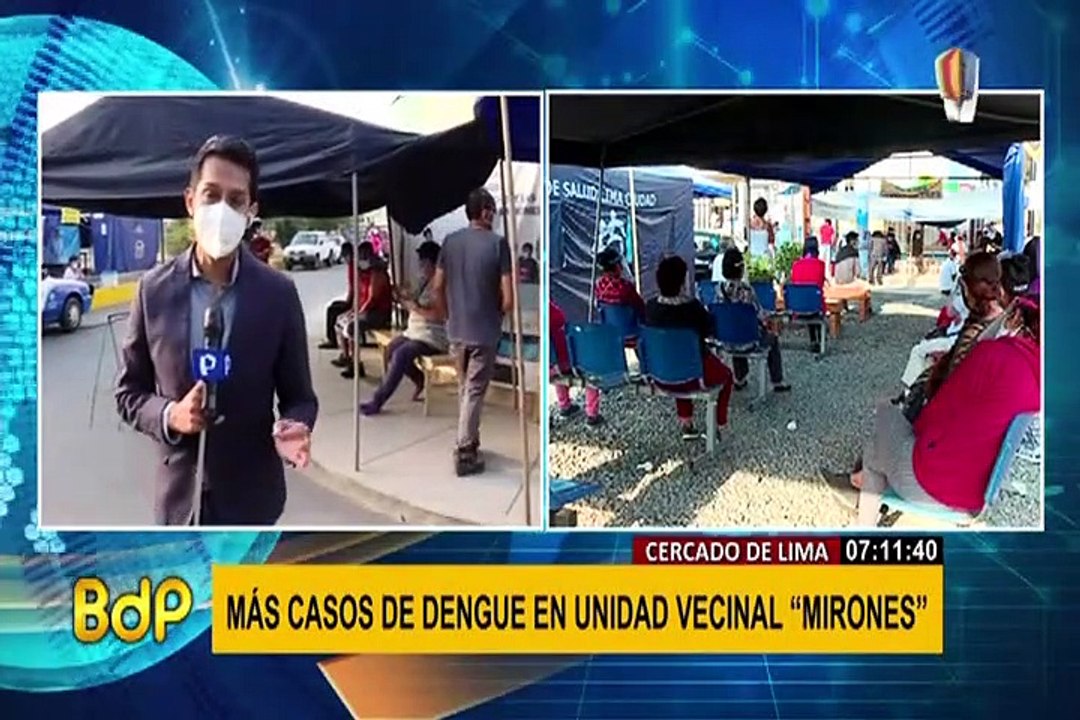 Cercado de Lima: Reportan más casos de dengue en Unidad Vecinal Mirones
