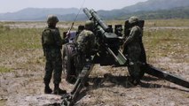 U.S. & Philippine Marines Conduct Artillery Live Fire