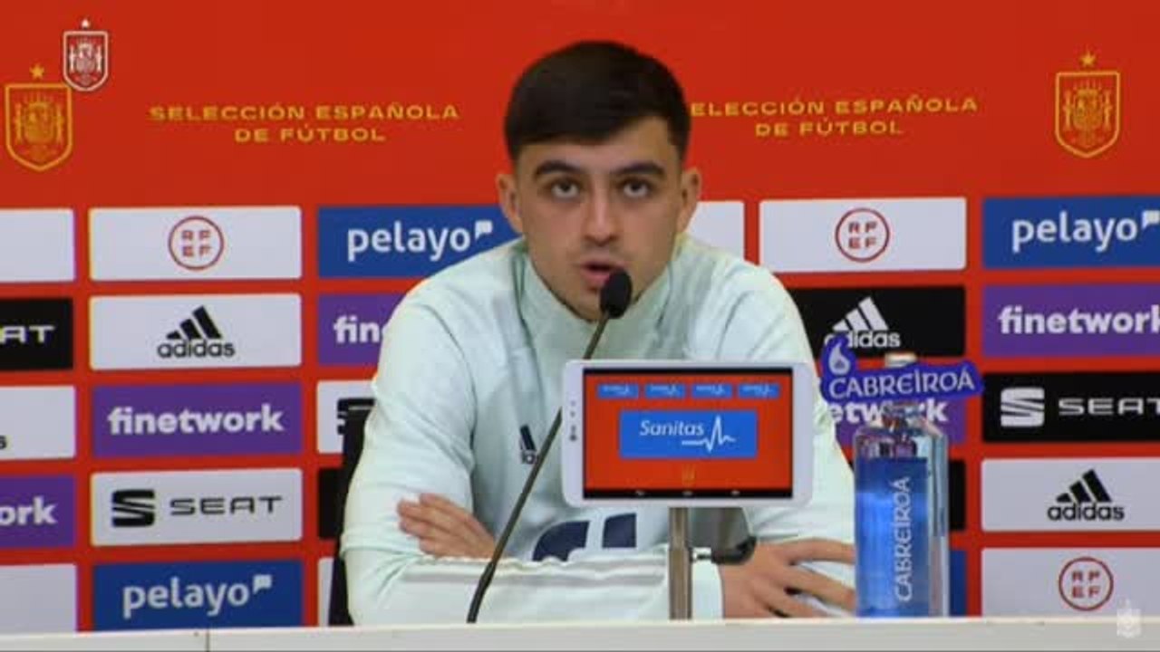 Pedri: "Puedo tener una conexión como la que tengo con Messi con muchos jugadores en la selección"