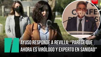 Ayuso responde a las declaraciones de Revilla sobre lo que ocurrirá en Madrid