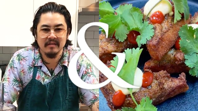 How to make Pastrami Pad Kee Mao (Drunken Noodles) with Kris Yenbamroong | Food & Wine Cooks