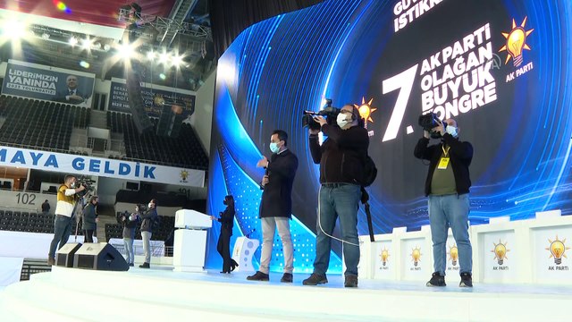 ANKARA - AK Parti 7. Olağan Büyük Kongresi için hazırlıklar devam ediyor
