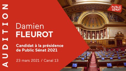 Élection du PDG de Public Sénat : audition de Damien Fleurot