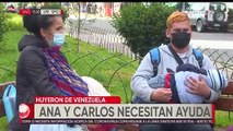 Joven pareja de venezolanos, con dos hijos pequeños, uno con días de nacido, busca una oportunidad