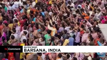 Hindistan'dan 'endişe verici' renkli görüntüler