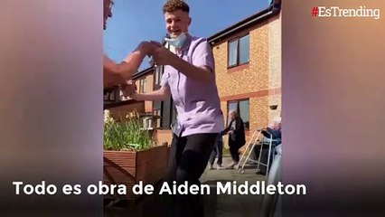 Adolescente alegra un hogar de ancianos con divertidas rutinas de TikTok