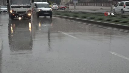 Gaziantep'te yağmur etkili oluyor