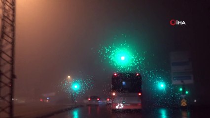 Gaziantep’te yoğun sis etkili oldu