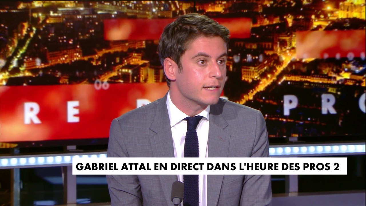 Gabriel Attal : «Si vous me demandez si je considère que la séquence de la semaine dernière est une séquence réussie : la réponse est non»